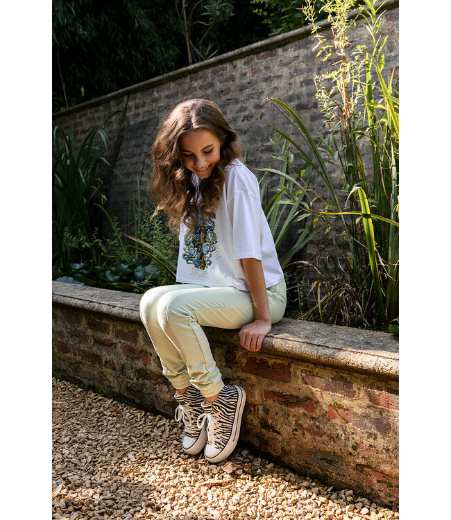 LOOXS 10sixteen Meisjes t-shirt - Wit