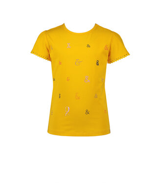 NoNo Meisjes - t-shirt Kamsi - Sunshine