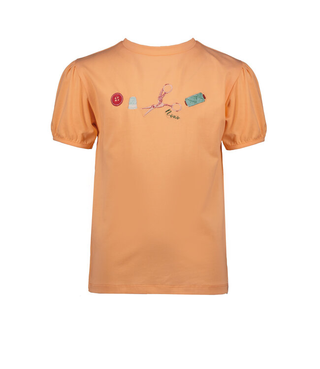 NoNo Meisjes - t-shirt Kella - Papaya Punch