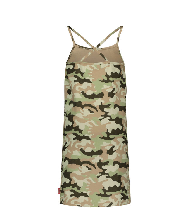 Tygo & Vito Meisjes jurk camo AOP - Army