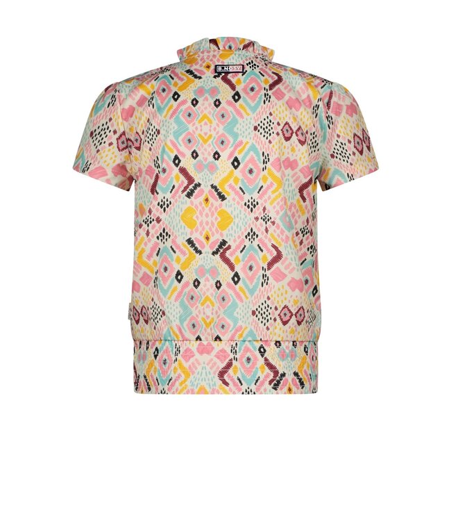 B.Nosy Meisjes top AOP - Hippie aztec