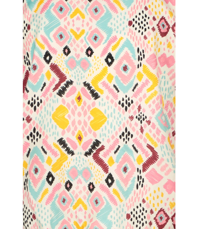 B.Nosy Meisjes top AOP - Hippie aztec