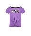 B.Nosy Meisjes t-shirt fancy artwork - Grape paars