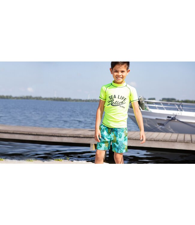 B.Nosy Jongens zwembroek - Tiger leaf