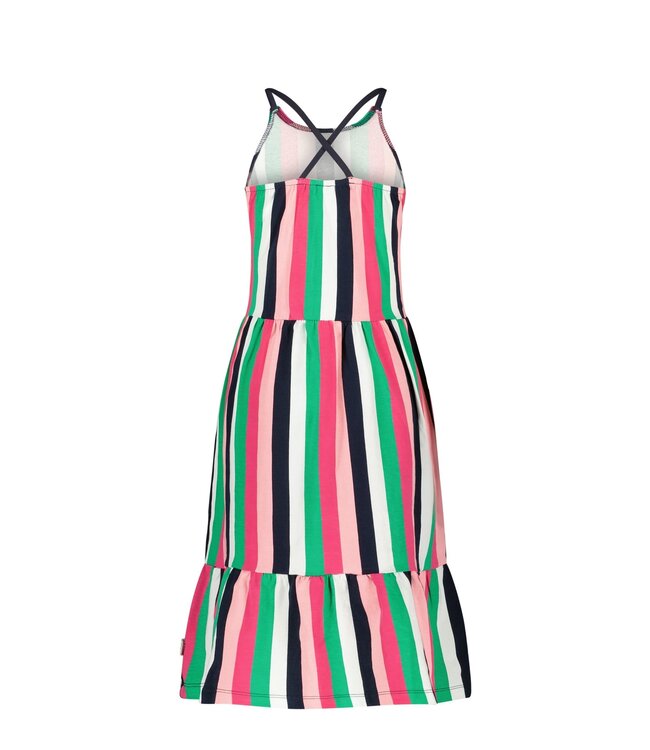 B.Nosy Meisjes jurk gestreept - Multi