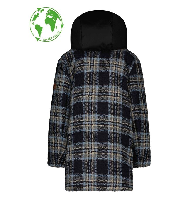 Like Flo Meisjes winterjas parka - Geruit