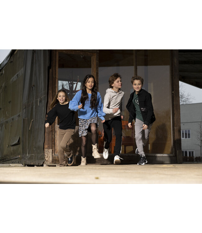 Indian Blue Jeans Meisjes rok tiger - Ultra marine blauw