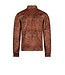 Moodstreet Meisjes top AOP velours - Warm oranje