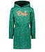 Tygo & Vito Meisjes sweat jurk hoodie AOP - Winter groen