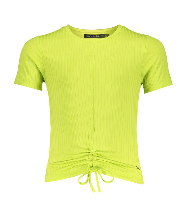 Frankie & Liberty Meisjes t-shirt - Havana - Wilde lime