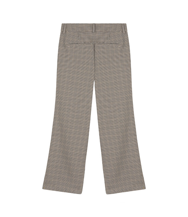 Indian Blue Jeans Meisjes broek wide fit geruit - Frosted kit