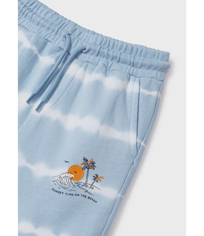 Mayoral Jongens short - Wave blauw