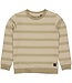 LEVV Jongens sweater - Daud - AOP Zand desert streep