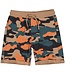 Quapi Jongens sweat short - Thygo - AOP Zand steen camo