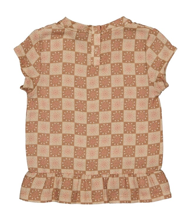 LEVV Little Meisjes blouse - Elen - Dusty bloemen