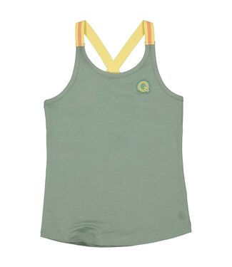 Quapi Meisjes top - Teunise - Army groen