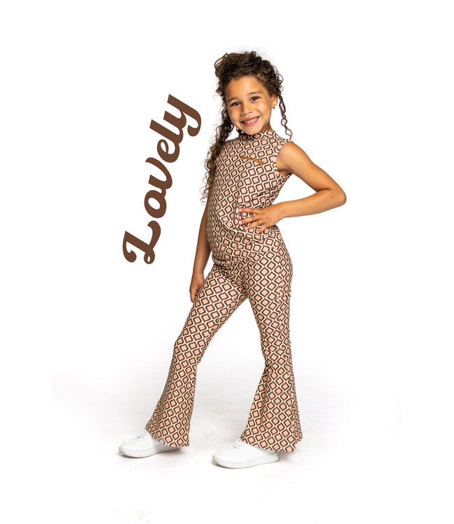 O'Chill Meisjes mouwloos shirt - Rhodee - Multicolor