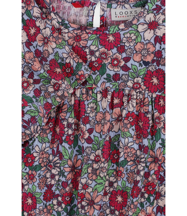 LOOXS Little Meisjes top fancy - Bloemenveld