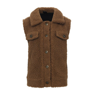 LOOXS 10sixteen Meisjes vest - Teddy bruin