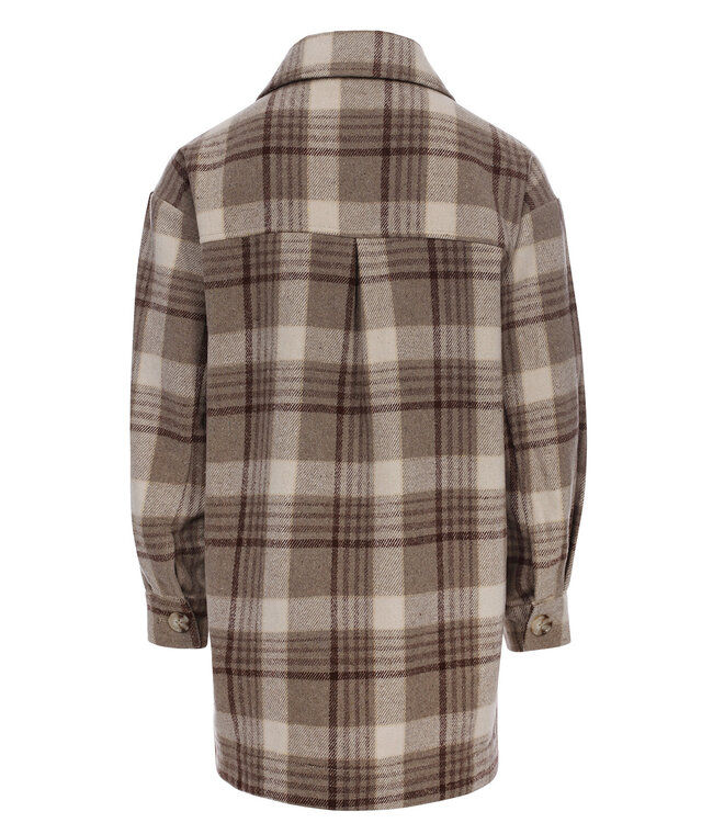 LOOXS 10sixteen Meisjes blouse oversized - Geruit