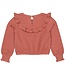 LEVV Little Meisjes blouse - Geyla - Mahogany roze