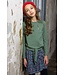 NoNo Meisjes rok floral - Nadia - Ensign blauw
