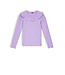 NoNo Meisjes shirt jersey rib - Kris - Galaxy lilac