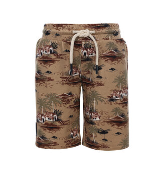 Common Heroes Jongens sweat short - Jungle zand