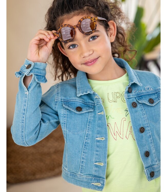 Like Flo Meisjes t-shirt - Pistache