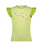 NoNo Meisjes t-shirt rib - Kamsi - Sour lime