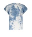 NoBell Meisjes t-shirt tie dye - Kasis - Denim sea