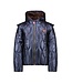 B.Nosy Meisjes winterjas gewatteerd - Navy blauw