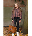 NoNo Meisjes winterjas reversibel met capuchon - Bomby - Toffee