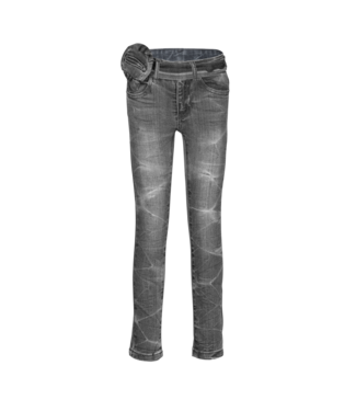 Dutch Dream denim Meisjes skinny jeans broek Ngombe - Grijs