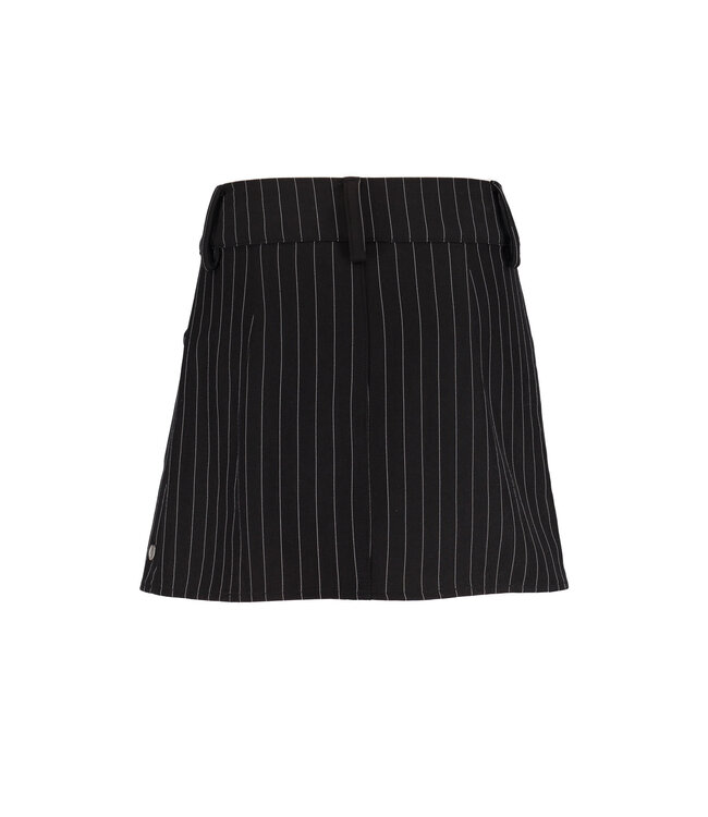 Frankie & Liberty Meisjes rok - Emily - Zwart / ice gestreept