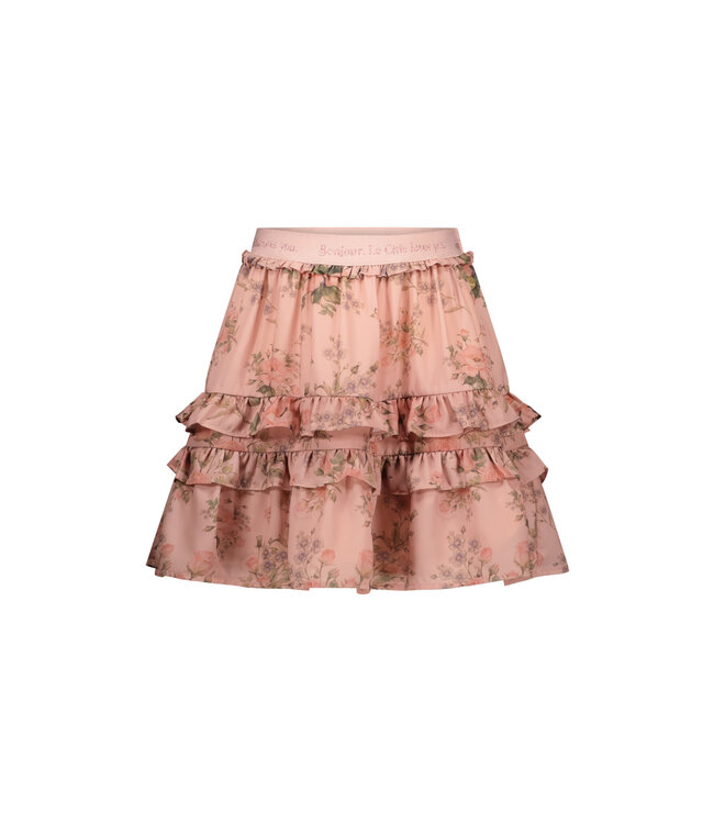 Le Chic Meisjes rok - Twicky - Candy romantic rozen