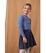 Like Flo Meisjes top puffy melee - Jeans blauw