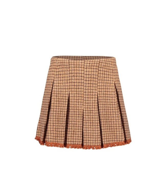 Like Flo Meisjes broek/rok pied de poule - Pdp roze