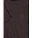 LOOXS 10sixteen Meisjes t-shirt rib loose slub - Antraciet