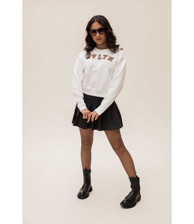 LOOXS 10sixteen Meisjes rok twill - Antraciet