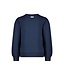 B.Nosy Meisjes sweater embroidery - Filou - Navy blauw