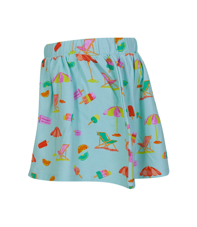 Someone Meisjes rok - Connie-SG-41-B - Licht aqua blauw