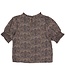 LEVV Meisjes Top - Karen - AOP grafisch taupe