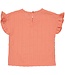Quapi Meisjes blouse - Benja - AOP rood gestreept