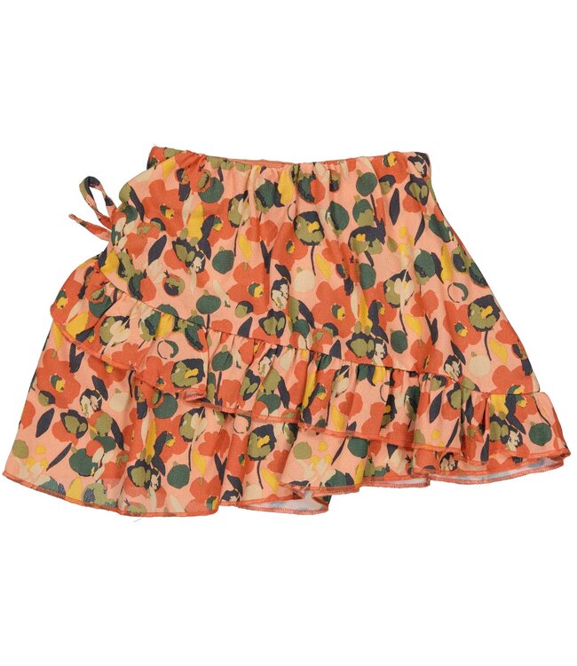 Quapi Meisjes rok - Beverly - AOP grafisch roze