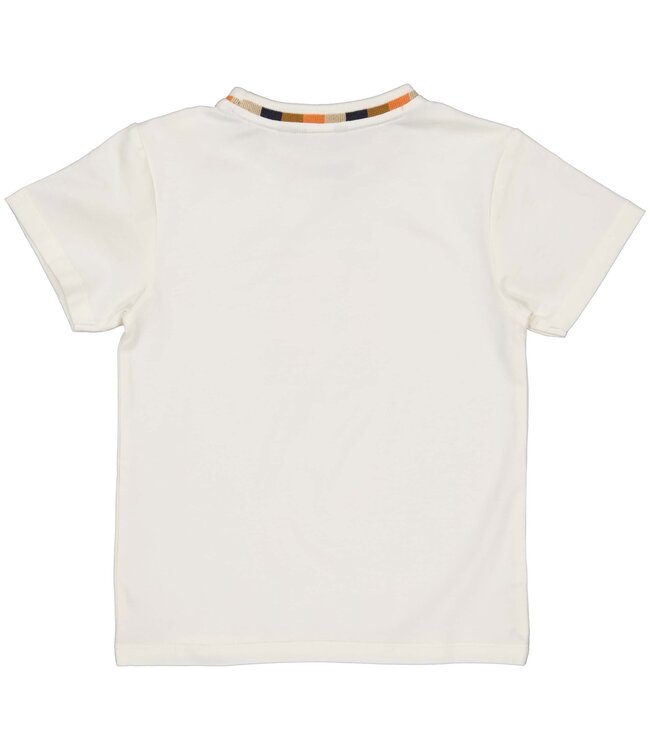Quapi Jongens t-shirt - Bartu - Off wit