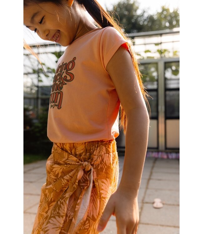 Quapi Meisjes rok - Bra - AOP roze