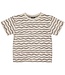 LEVV Little Jongens t-shirt - Malo - AOP grijs gestrept
