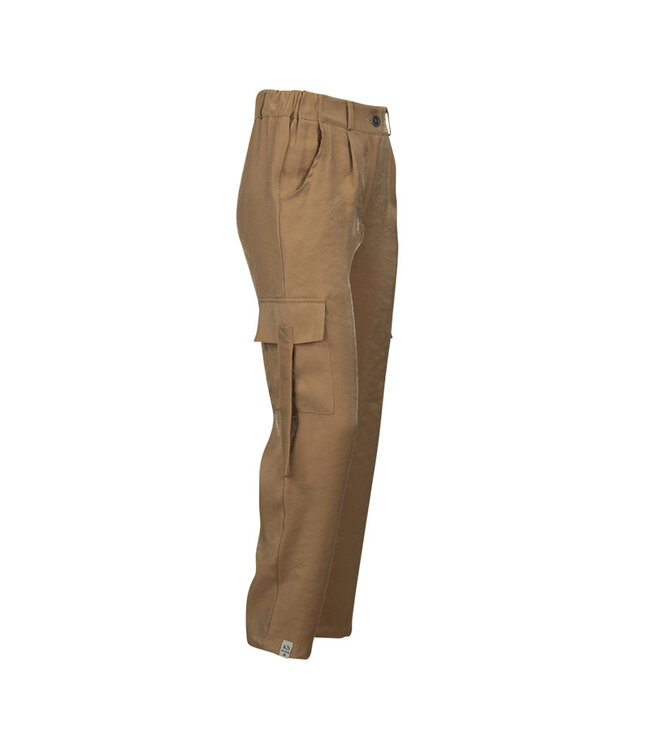 KIEstone Meisjes broek - Lola - camel