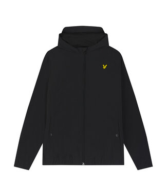 Lyle & Scott Zomerjas met capuchon - Jet zwart